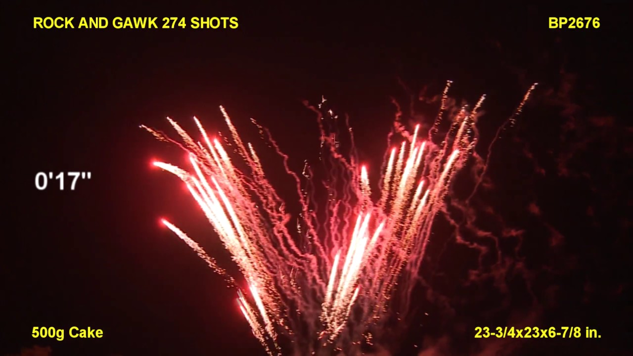 Rock and Gawk Brothers Fireworks 500 Gram Zipper BP2676 YouTube