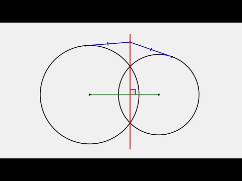 Степень точки. Радикальная ось. Радикальный центр.