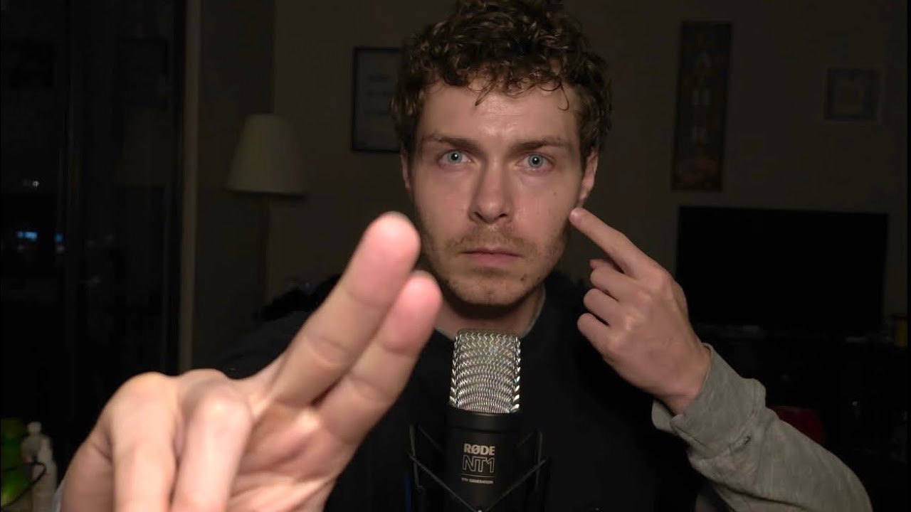 ASMR Follow My Instructions for Deep Sleep: Visual Triggers & Hand Sounds