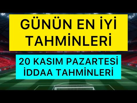 KAZANÇ SİSTEMLERİ  | 20 KASIM PAZARTESİ İDDAA TAHMİNLERİ | PARA KAZAN | İDDAA UYGULAMASI