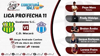 LIGAPROSERIEA #GUALACEO VS #MACARÁ - RADIO COBERTURA 104.1 FM ...