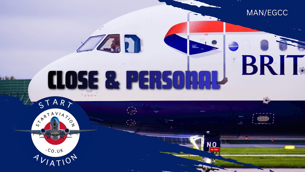 Night to Day ✈️ Close Up Takeoffs from Manchester Runway 23L