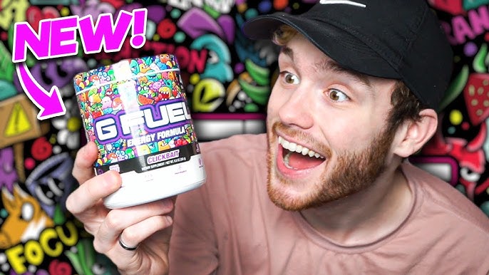 Review The Most Iconic GFUEL Flavors Sour Chug Rug! #FaZeRug #gfuelbou