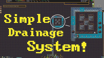 How To Drain Water Off The Map