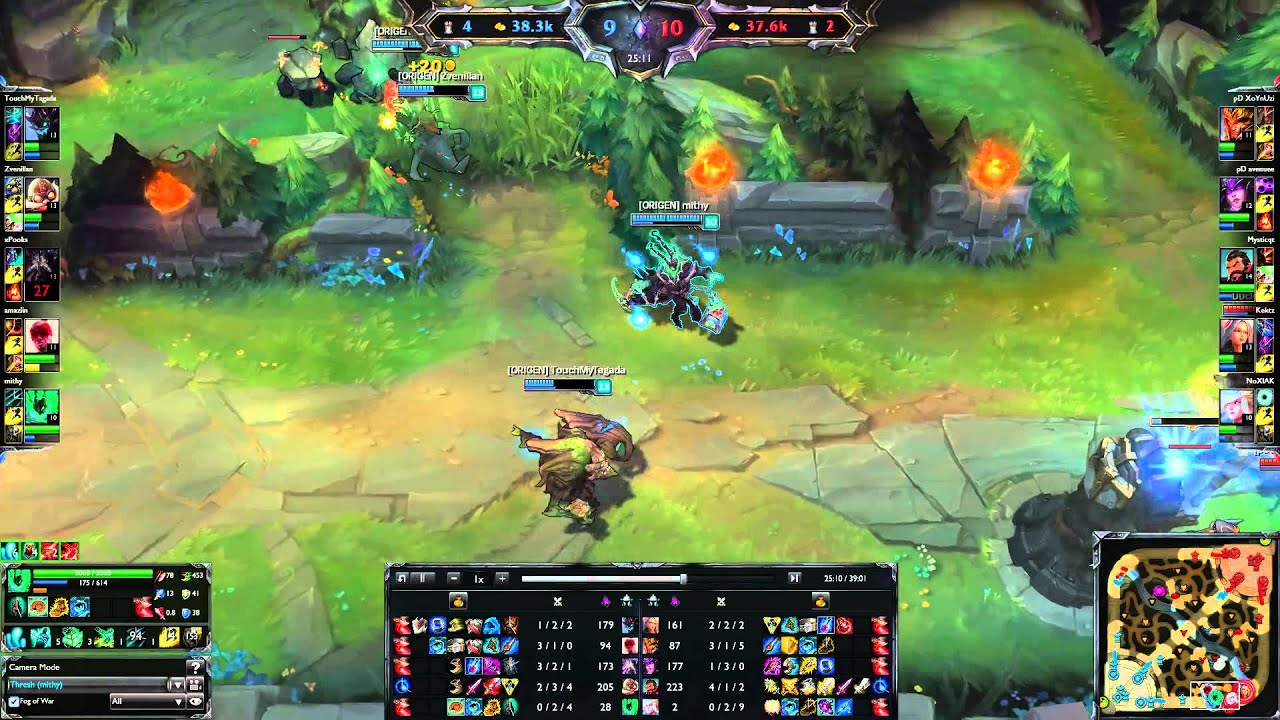 Origen Xpeke - Kassadin vs Syndra - patch 4.21