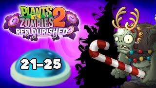 Plants Vs. Zombies 2 Reflourished: Feastivus Thymed Event Levels 21-25