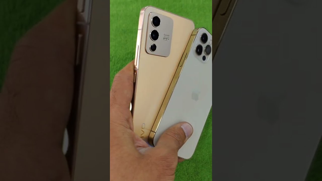 vivo V23 VS iPhone 12Pro Look🔥🔥🔥 