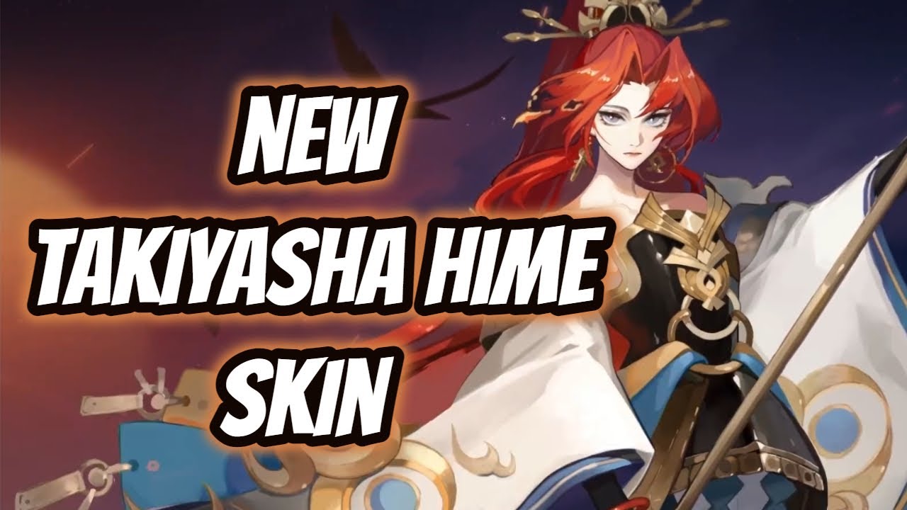 [ONMYOJI] UPCOMING TAKIYASHA HIME SKIN *IN-GAME 3D MODEL* [SKIN TICKET SKIN]
