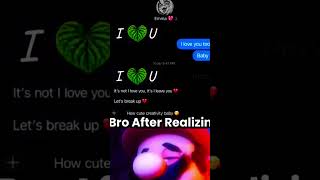 Credit goes to nizzverse #memes #norja #breakup #lovers