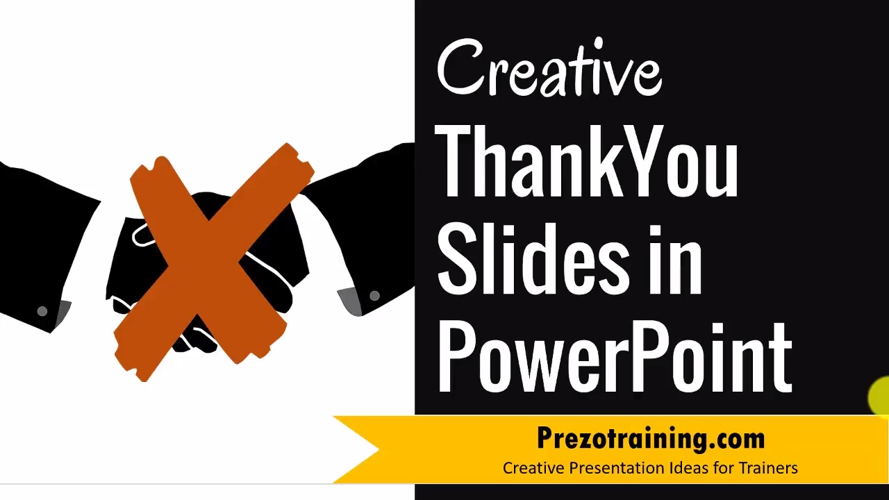 Creative Thank You Slide Ideas In Powerpoint Youtube