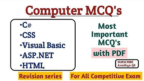 Computer MCQ