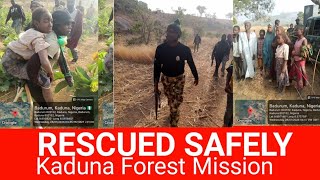Kaduna Rescue: How Troops and Police Freed Eight Victims in Forest Operation