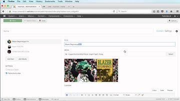 How to create a basic Widgetkit banner slideshow