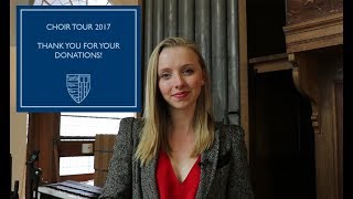 The Choir of Pembroke College: Thank you for your donations! The Choir of Pembroke College: Thank you for your donations!