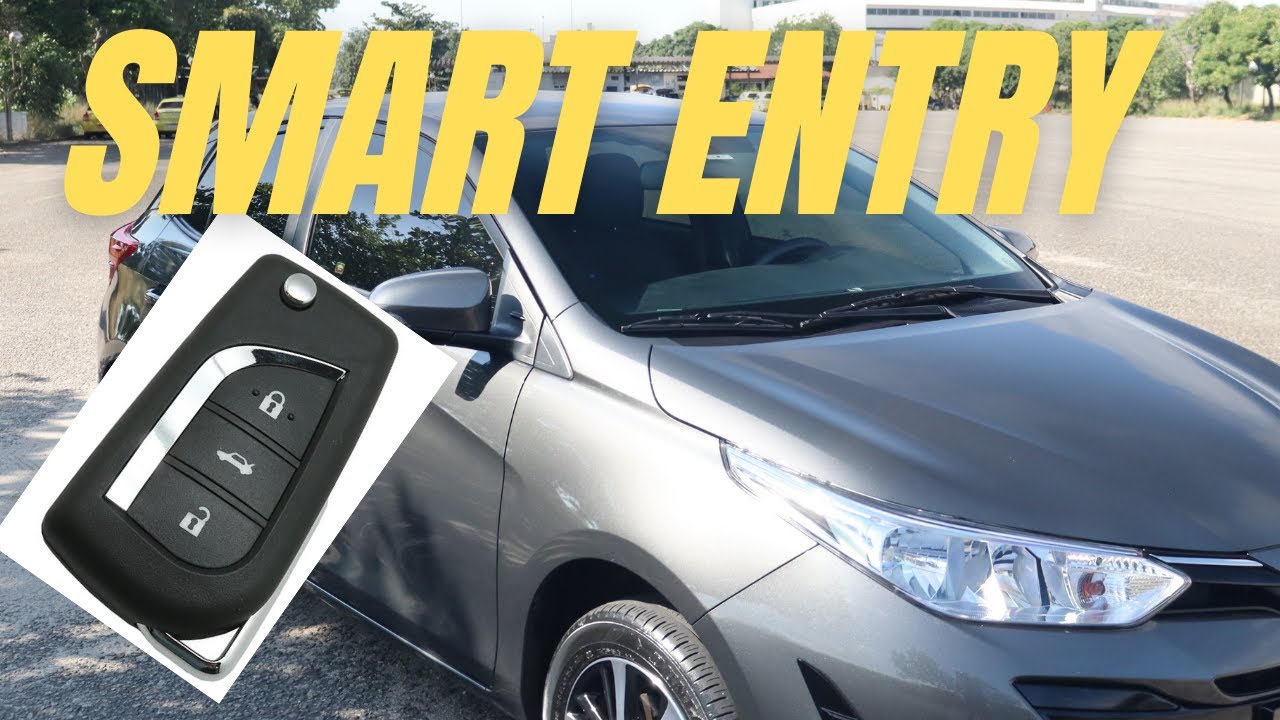 Toyota Yaris e seu Sistema Smart Entry. Conheça sua funcionalidade.