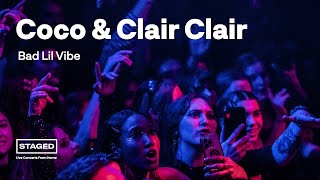 Coco & Clair Clair - Bad Lil Vibe | Audiotree STAGED