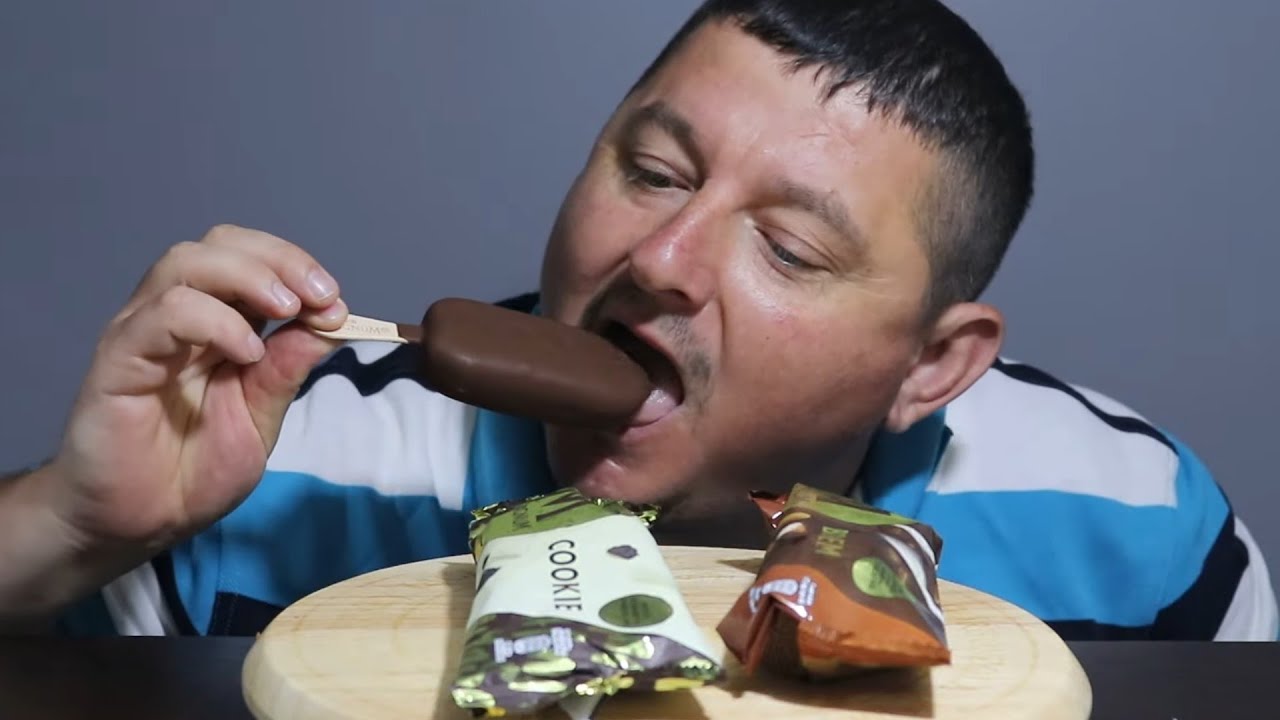 ASMR Magnum /Double Çikolatalı/Bagdemli Magnum | Cookieli/Double Chocolate/Almond Magnum #Magnum