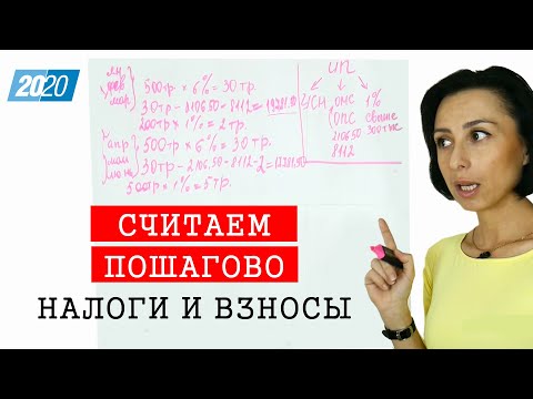 Инструкция расчета налога и взносов ИП УСН доходы в 2020 году