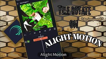 Tile rotate on ALIGHT MOTION *ae inspired*