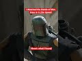 The Biggest Thing They Messed Up in “Post” Production on Boba Fett #shorts