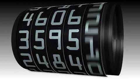 Odometer number counter-After Effects Template Videohive