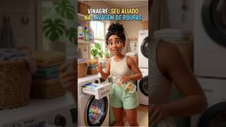 Vinagre: Seu aliado na lavagem de roupas #dicas #dicasdecasa #donadecasa