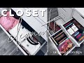 FULL SPRING CLOSET/VANITY DEEP CLEAN OUT & DECLUTTER! + organization tips | Sayeh Sharelo