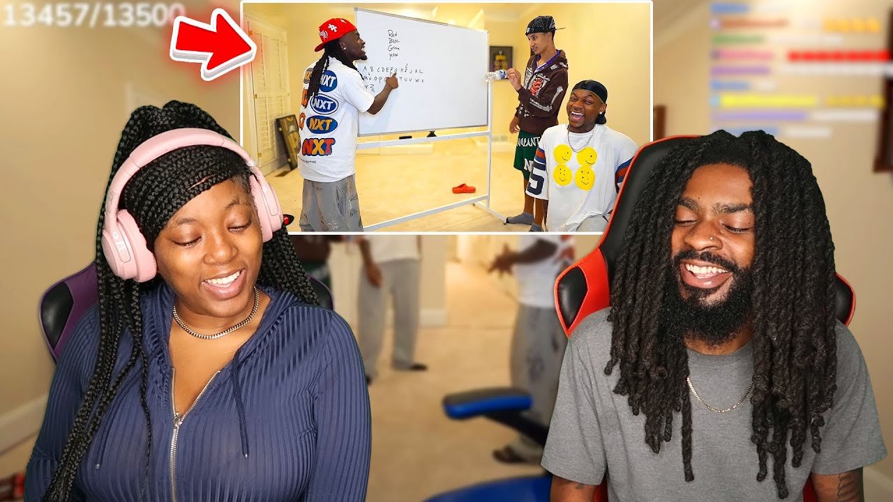 Кай Ченат и Тилил учат Тота английскому 😂! | РЕАКЦИЯ