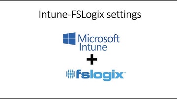 AVD FSLogix configuration using Intune