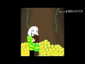 Chara hugging Asriel