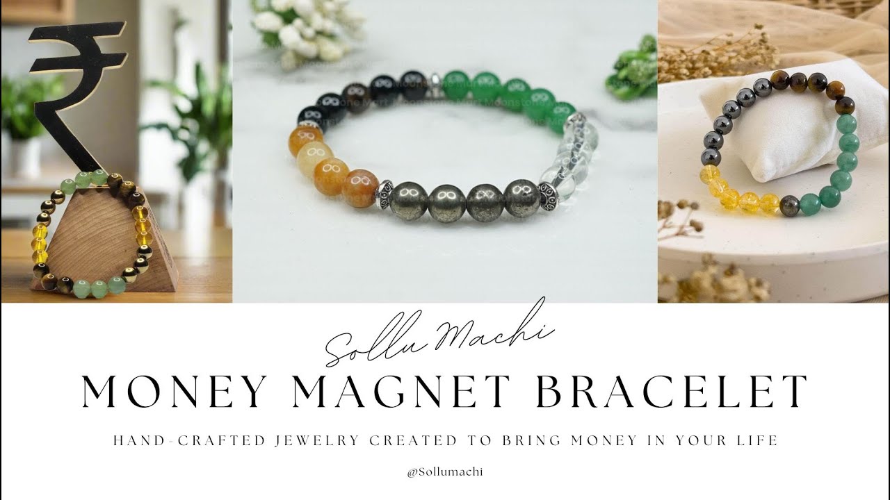 Money Magnet Bracelet Review Pyrite, Tiger Eye, Citrine & Green Aventurine | Attract Money & Success