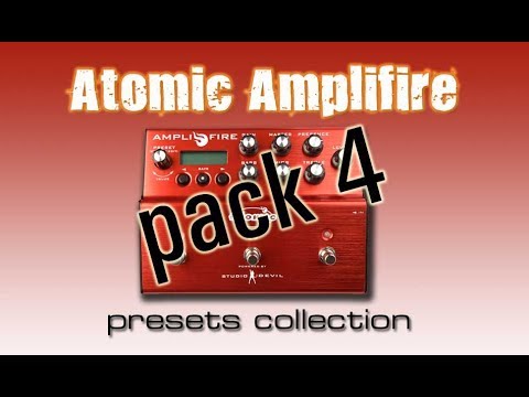 Atomic Amplifire Presets: "Pack 4"