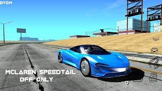 MCLAREN SPEEDTAIL|| DFF ONLY || BY GTA MODDER