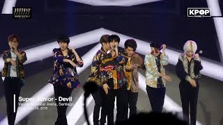 Hot Super Junior - Devil At Ss7 In Chile 180424