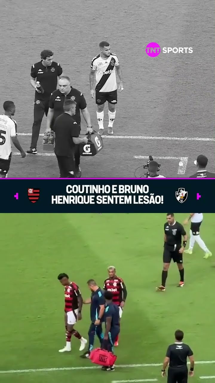 PREOCUPAÇÃO NOS DOIS LADOS! ?? Coutinho e Bruno Henrique precisaram ser substituídos!! #shorts