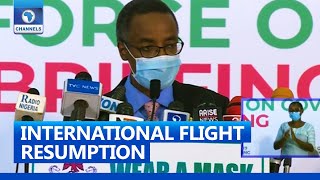 Fg Releases Guidelines Ahead Of International Flights Resumption