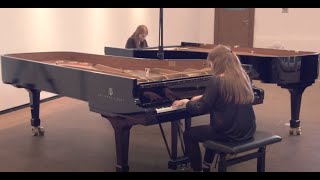 W. Lutoslawski: Variations on a theme by Paganini - Clara & Marie Becker