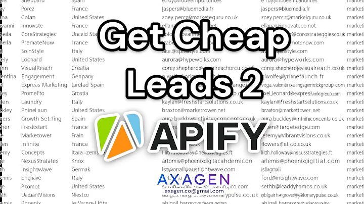 Scrape Thousands of Leads (Apollo.io Alternative 2025)