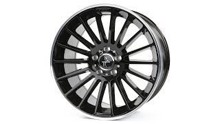 FelgenOutlet.de - Keskin · KT15 Speed · black/lip polish Resimi