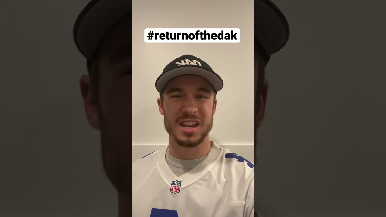 Don’t Say I Didn’t Tell You So! #dakprescott #cowboysnation #cowboys