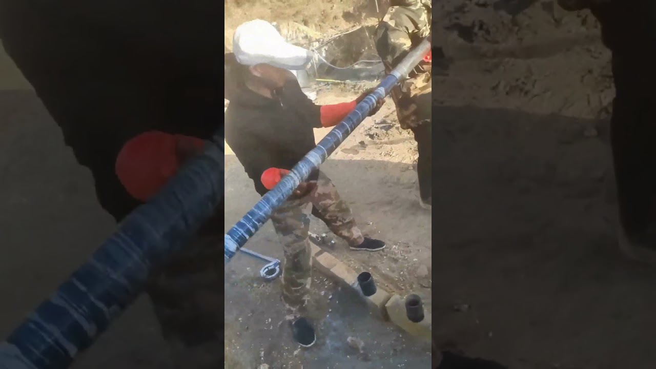 Workers Successfully Extract Deep Rock Samples!