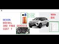 Nexon Facelift 2024 - 3rd Free Service Experience | Diesel #tatamotors #nexon #tatanexon #service