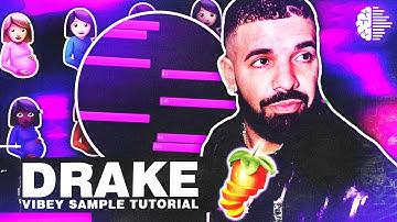 Making a VIBEY SAMPLE for DRAKE from SCRATCH | FL Studio 2022