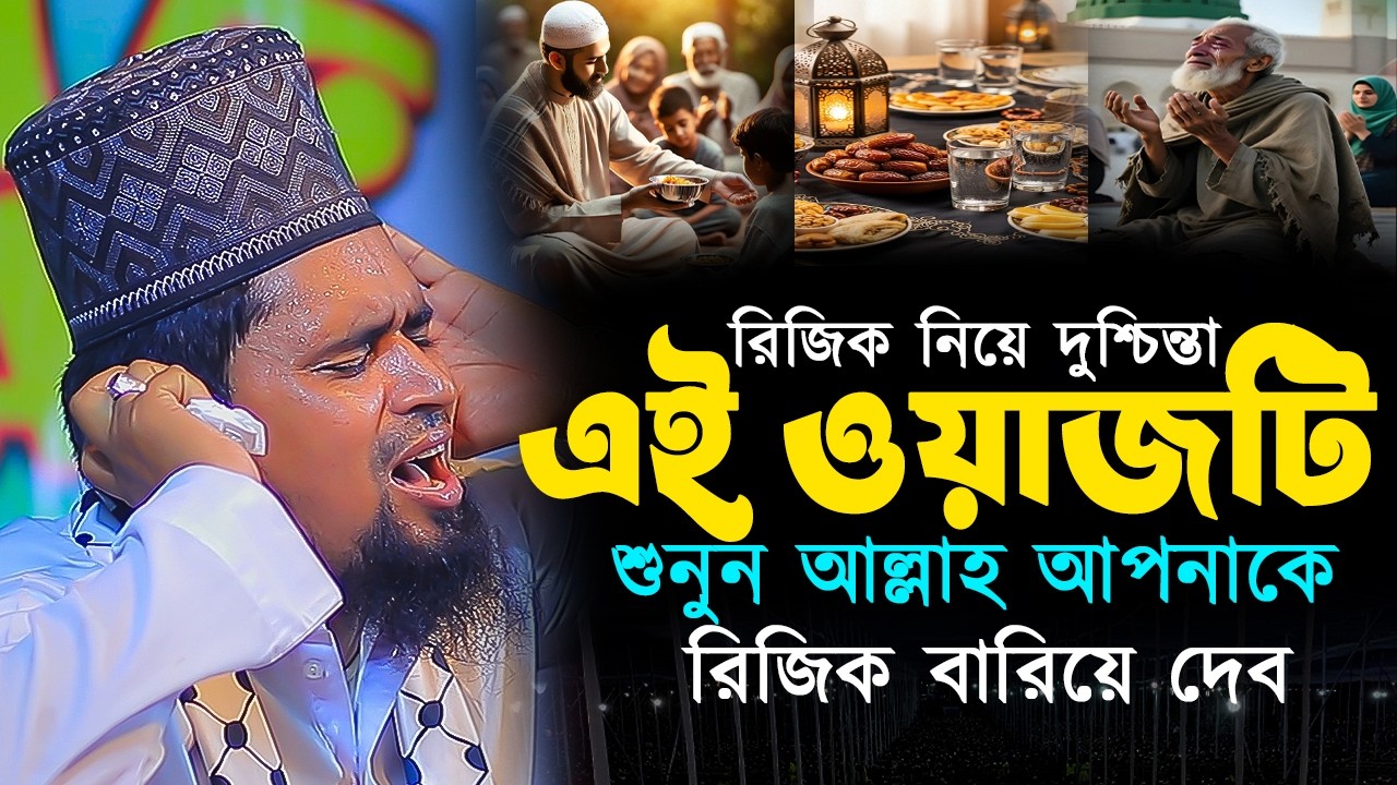 রিজক নিয়ে নতুন ওয়াজ । mawlana mosharraf hosen salauddin 2026,
