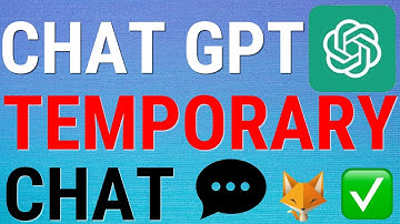 How To Use Temporary Chat On Chat GPT