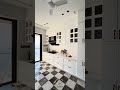 Luxury Modern Kitchen | White &amp; Wood Kitchen with City View | Mumbai Interiors by Accritei Atelier