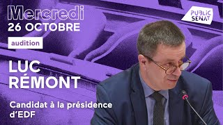 Audition du candidat à la présidence d'EDF au Sénat