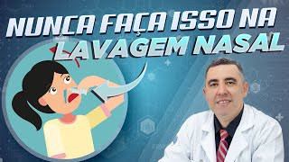 5 erros comuns que você NUNCA deve cometer durante a LAVAGEM NASAL