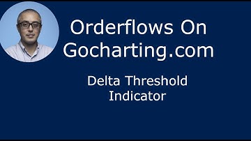 Gocharting Delta Threshold Indicator Orderflows Trader
