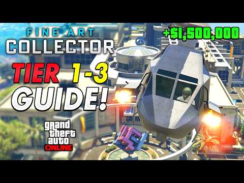 How To Complete ALL Fine Art Collector Program REWARDS in GTA Online! (Easy Guide)
